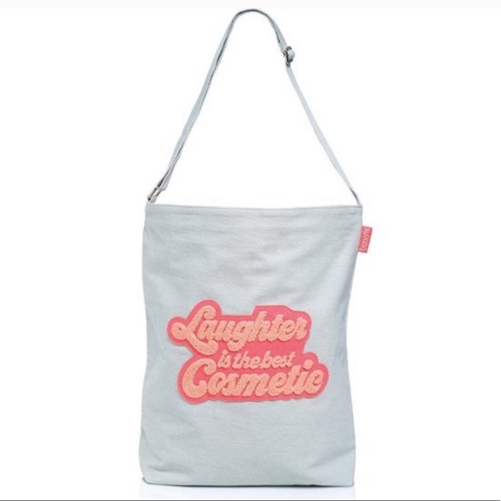 Benefit denim laughter tote bag
